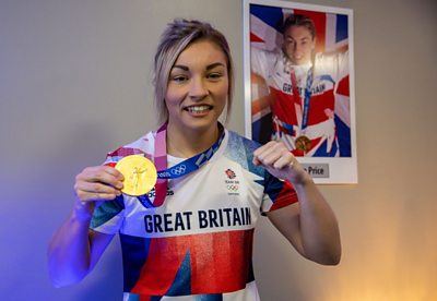 Lauren Price: Gold medalist excited for future