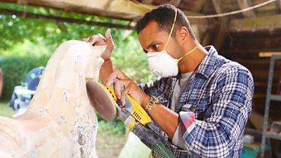 Will Kirk repairs a horse object