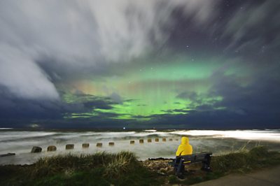 Northern Lights visible as far south as Cheshire and Lincolnshire