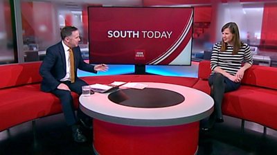 BBC South Today set