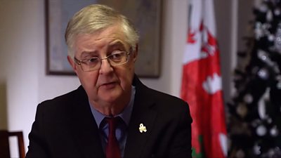 The appearance of the Omicron variant sparked Mark Drakeford's concern