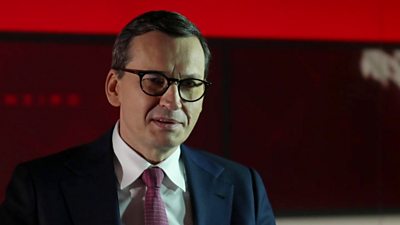 Poland's Mateusz Morawiecki says the ''destabilising'' influence of the leaders of Belarus and Russia needs to be addressed.
