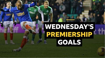 Watch the goals from Wednesday's Scottish Premiership matches