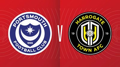 Portsmouth 1-2 Harrogate Town