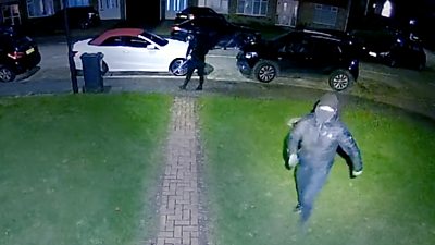 Doorbell camera footage