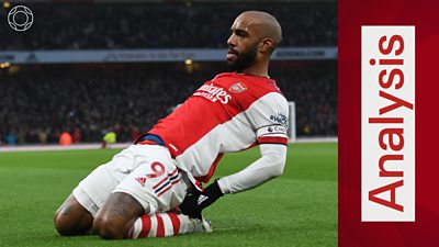 Match of the Day's Gary Lineker, Alan Shearer and Martin Keown discuss Alexandre Lacazette's "magical" goal for Arsenal as well as the "suberb" saves from goalkeeper Aaron Ramsdale
