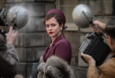 Margaret (CLAIRE FOY) in A Very British Scandal. (Image Credit: 鶹ҳ / Blueprint Pictures)