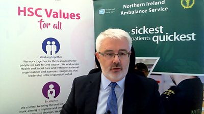 Covid 19: Ambulance service chief speaks of pressures on services