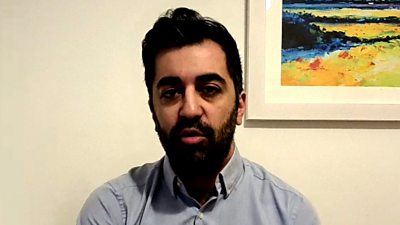 Scotland's Health Secretary Humza Yousaf is not considering changing the coronavirus isolation time from seven days to five.