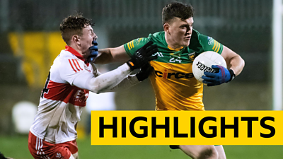Donegal see off Derry in McKenna Cup semi-final