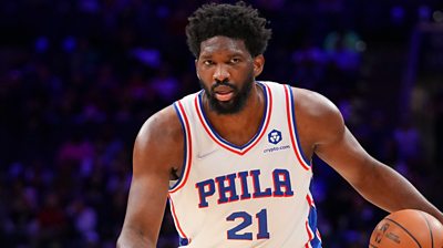 NBA: Watch Joel Embiid's best plays for Philadelphia 76ers - BBC Sport