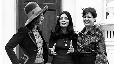 Shoulder to Shoulder creators Midge Mackenzie, Georgia Brown and Verity Lambert.