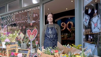 Hannah Woolley has worked at the shop since she was 14