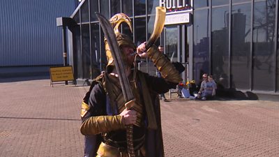 Glasgow's SEC Centre has held its first Comic Con event since 2019. Fans dressed up as their favourite characters from TV, books and comics.