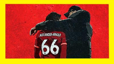 Jurgen Klopp and Trent Alexander-Arnold