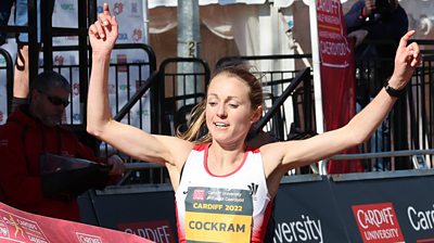 Cardiff Half Marathon: Natasha Cockram enjoys 'amazing' home win - BBC ...