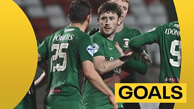 Glentoran 6-2 Carrick Rangers: Watch All The Goals From Monday Night's ...