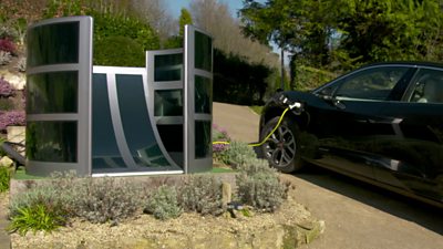 Solivus Arc charges up an electric car
