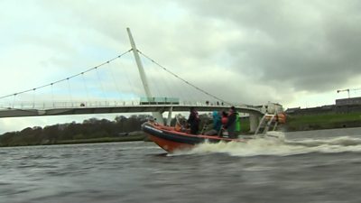 Boat on the River Foyle