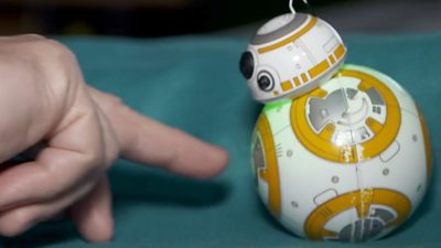 Interactive 'toy' BB-8 Star Wars droid