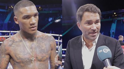 Conor Benn: Eddie Hearn targets Kell Brook bout for fighter after Chris van  Heerden victory - BBC Sport