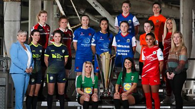Photo from the Women's Premiership launch