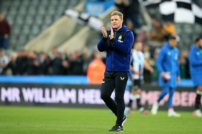 Newcastle boss Eddie Howe