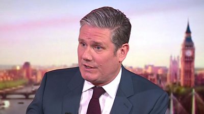 Labour leader, Sir Keir Starmer