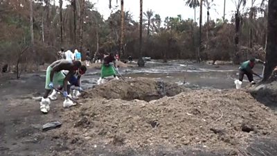 Nigerian burial site