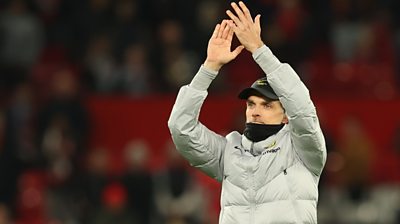 Thomas Tuchel applauds
