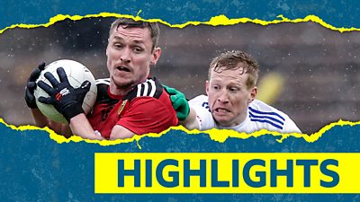 Highlights: Monaghan sail past Down into semi-final - BBC Sport