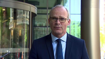 Irish Foreign Minister Simon Coveney believes a "landing zone" is possible for addressing unionist concerns on the Northern Ireland Protocol.