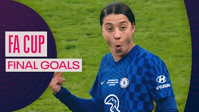Watch some of the best goals from Women's FA Cup finals, before Sunday's showdown between Chelsea and Man City.