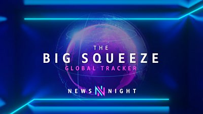 BBC Newsnight launches its Global Tracker - a major project to track the impact of the global crisis over the coming months.