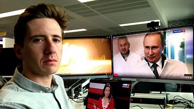 BBC Monitoring's Russia specialist Francis Scarr