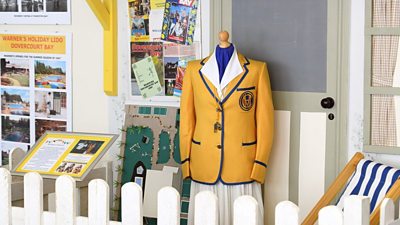 Hi-de-Hi! image of clothing and artifacts from the TV series.