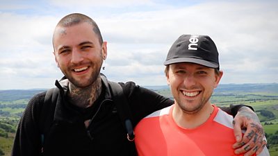 Co-founders of Aretê hair salon, Matt Dryden and Josh O'Callaghan