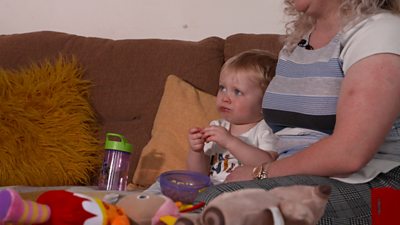 A mother from Dunfermline said she wouldn't leave home without exactly six nappies out of an irrational fear that something bad would happen to her son.