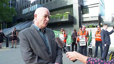 Mick Lynch,Secretary-General of the National Union of Rail, Maritime and Transport Workers