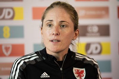 Wales women head coach Gemma Grainger hopes to pack out Cardiff City Stadium for their next World Cup qualifier.
