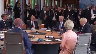 G7 leaders in Germany