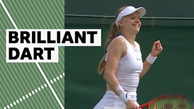 Wimbledon 2022: Watch Harriet Dart's Fantastic Drop Shots Against ...