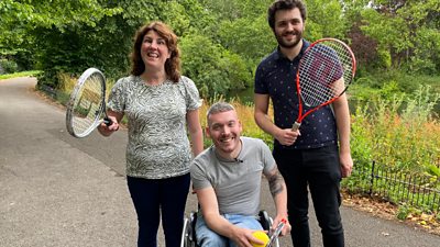 Wimbledon brings tennis to the spotlight every summer, though how does the sport work when you're blind?