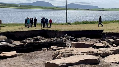 Neolithic buildings In Orkney see light of day again