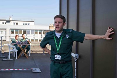Gabe (IAIN De CAESTECKER). (Photo Credit: BBC/Hartswood Films/Anne Binckebanck)