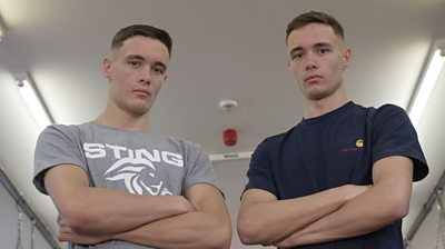 Welsh boxers Garan and Ioan Croft