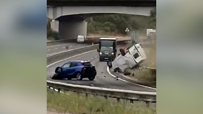 Postwick: Man charged after 'wrong way' A47 dual carriageway crash ...