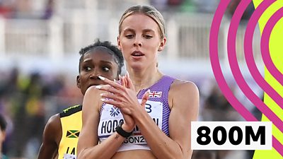 World Athletics Championships: Keely Hodgkinson earns place in 800m ...