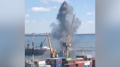 explosion at odesa