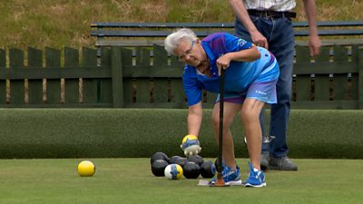 Rosemary is Scotland’s oldest athlete at the Commonwealth Games.